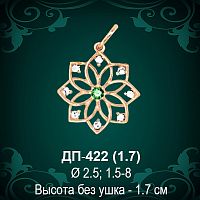 Оберег "Раскрытый Лотос" ДП-422 восковка 