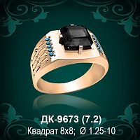 Мужской перстень ДК-9673 восковка