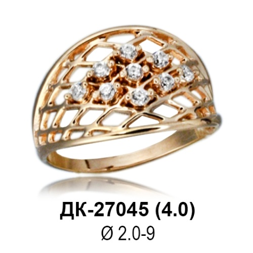 Кольцо ДК-27045 восковка