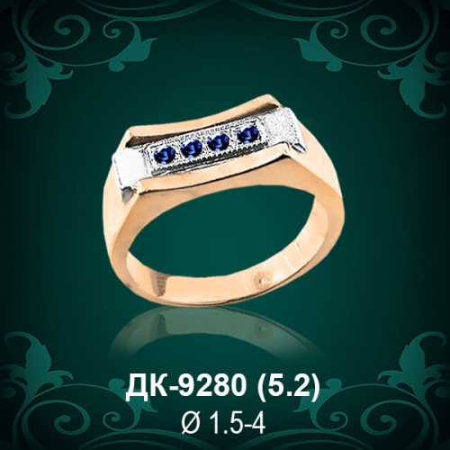 Мужской перстень ДК-9280 восковка
