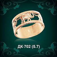 Кольцо "Слоны" ДК-702 восковка