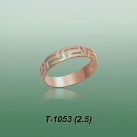 Кольцо "Версаче" T-1053 опока