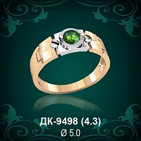Мужской перстень ДК-9498 восковка