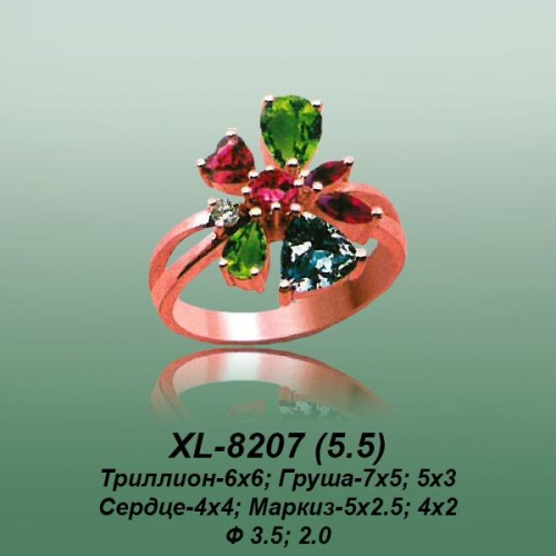 Кольцо XL-8207 опока Кольцо XL-8207 опока