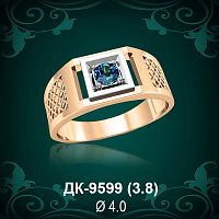 Мужской перстень ДК-9599 восковка