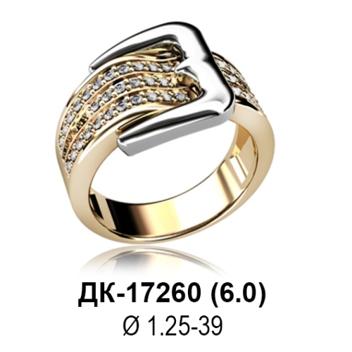 Кольцо "Ремень" ДК-17260 восковка