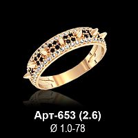 Кольцо Арт-653 восковка