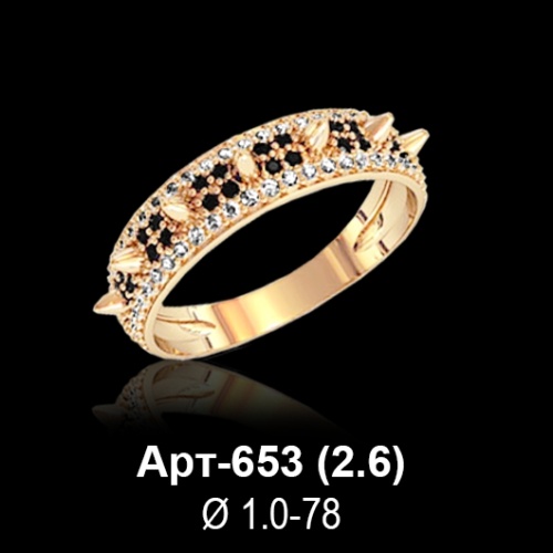 Кольцо Арт-653 восковка