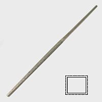 FIXTOM-53520 Надфиль алмазный квадратный - 160 мм