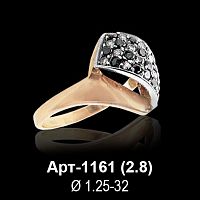 Кольцо Арт-1161 восковка