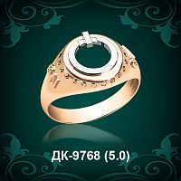 Мужской перстень ДК-9768 восковка