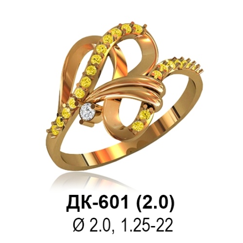 Кольцо ДК-601 восковка Кольцо ДК-601 восковка