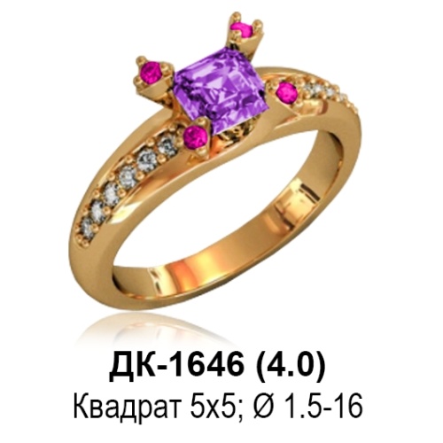 Кольцо ДК-1646 восковка