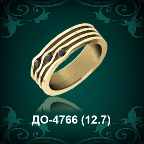 Обручальное кольцо "Мужское" ДО-4766 восковка