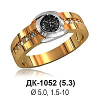 Кольцо ДК-1052 восковка