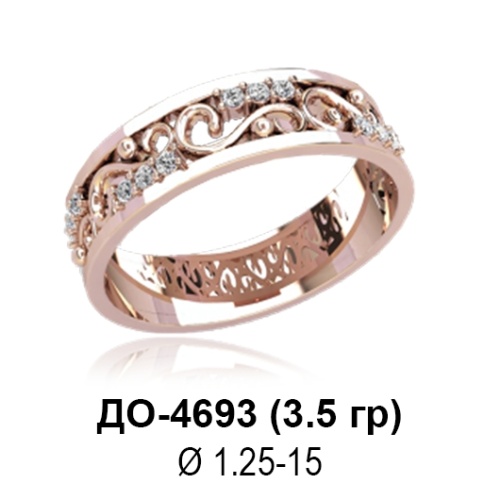 Кольцо ДО-4693 восковка