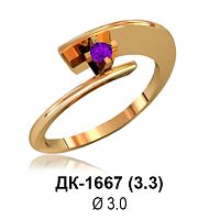 Кольцо ДК-1667 восковка