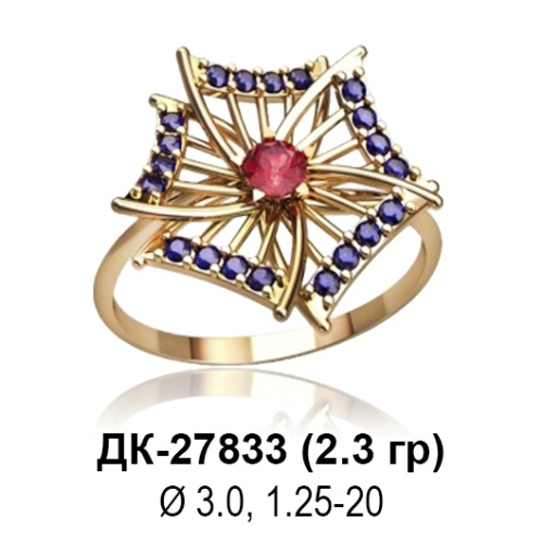Кольцо ДК-27833 восковка