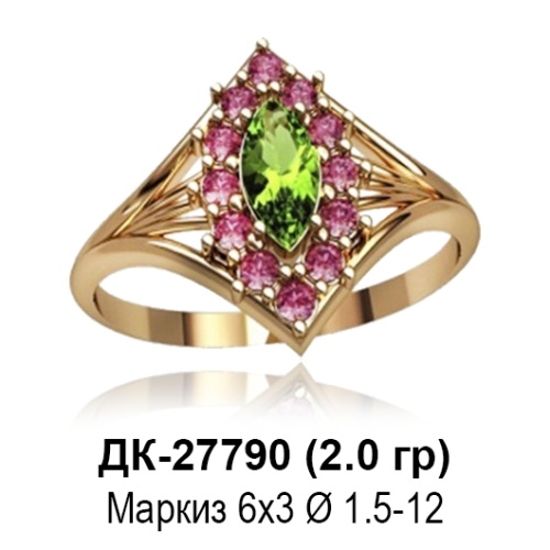 Кольцо ДК-27790 восковка Кольцо ДК-27790 восковка