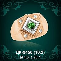 Мужской перстень ДК-9450 восковка