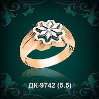 Мужской перстень "Алатырь" ДК-9742 восковка