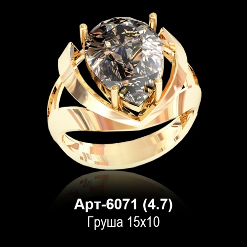 Кольцо Арт-6071 восковка Кольцо Арт-6071 восковка