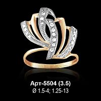 Кольцо Арт-5504 восковка