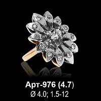 Кольцо Арт-976 восковка