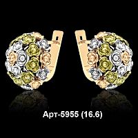 Серьги Арт-5955 восковка