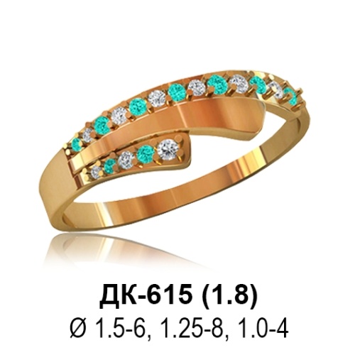 Кольцо ДК-615 восковка