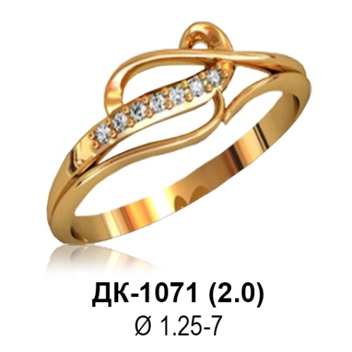 Кольцо ДК-1071 восковка