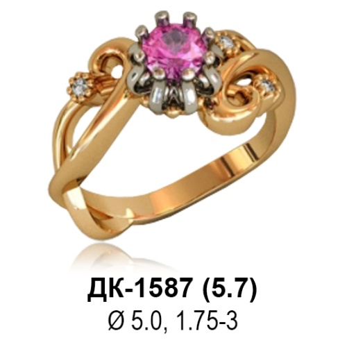 Кольцо ДК-1587 восковка Кольцо ДК-1587 восковка