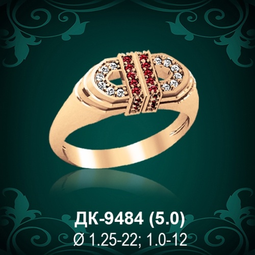 Мужской перстень ДК-9484 восковка Мужской перстень ДК-9484 восковка