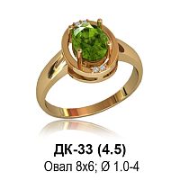 Кольцо ДК-33 восковка