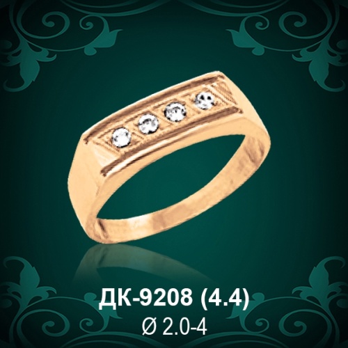 Мужской перстень ДК-9208 восковка
