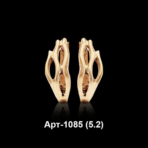 Серьги Арт-1085 восковка Серьги Арт-1085 восковка