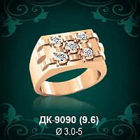 Мужской перстень ДК-9090 восковка
