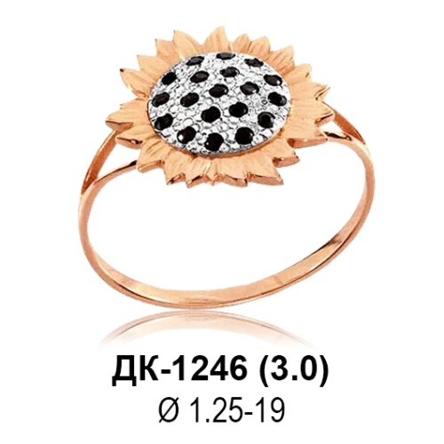 Кольцо ДК-1246 восковка