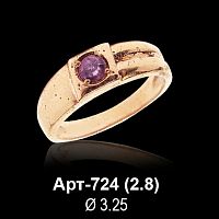 Кольцо Арт-724 восковка