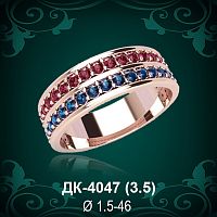 Кольцо "Дорожка" ДК-4047 восковка