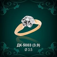 Кольцо "Одинарка" ДК-5003 восковка
