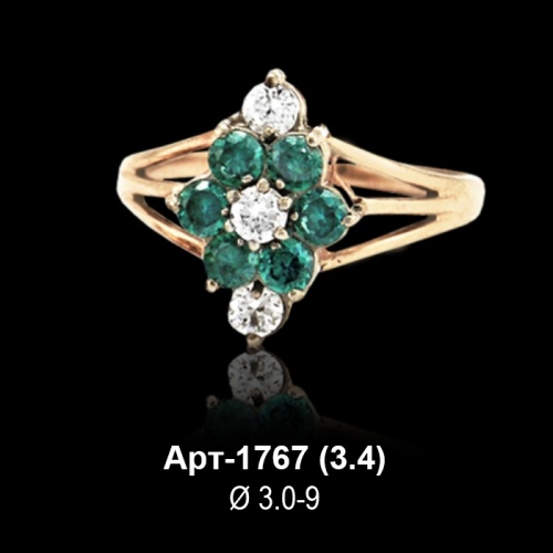 Кольцо Арт-1767 восковка Кольцо Арт-1767 восковка